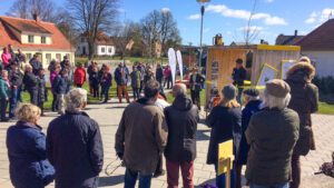 Invigning av Brösarps nygamla torg.